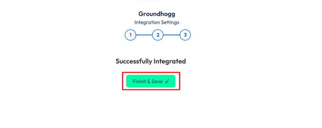 Groundhogg Integration with Bit Form - Actions -Finish and Save