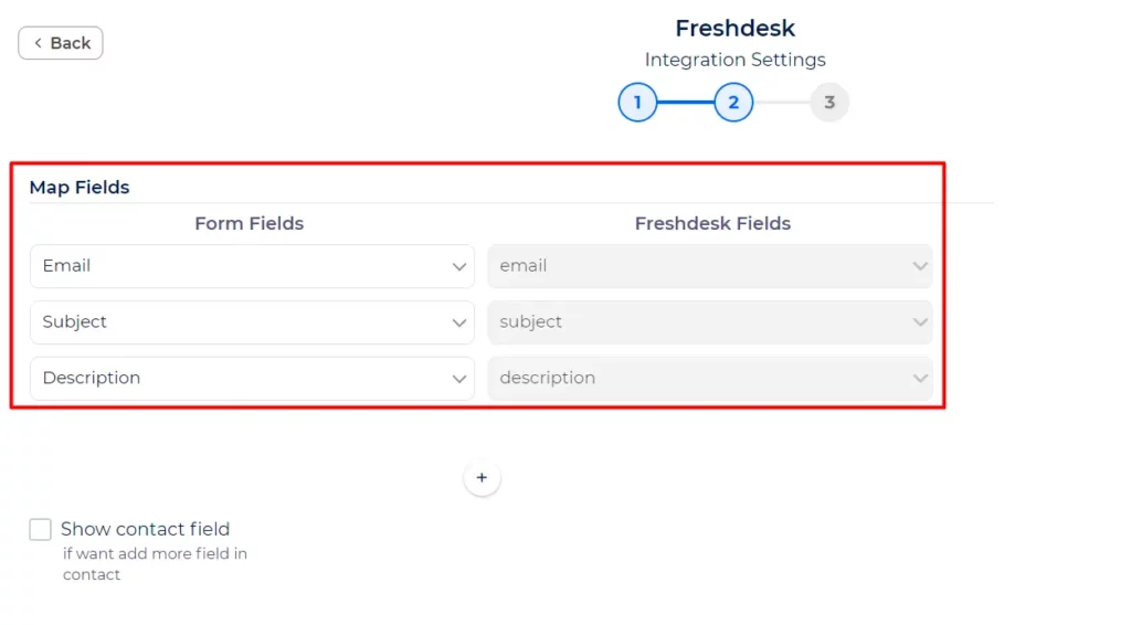 Freshdesk Integrations - Field mapping