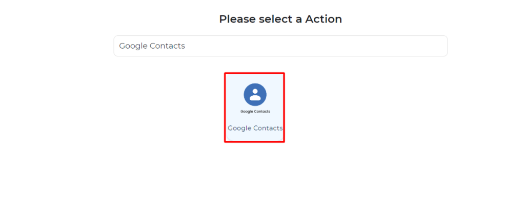 Google Contacts Integrations