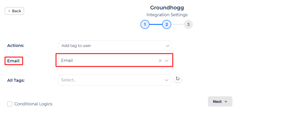 Groundhogg Integrations With Bit Integrations - Email Mapping