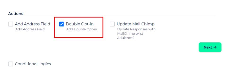 Mailchimp Integration with Bit Integrations - Double Opt-In