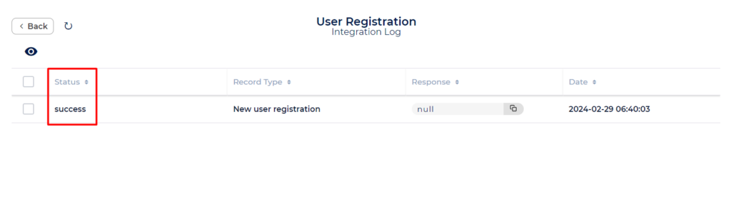 Registration Integration with Bit Integrations - Success