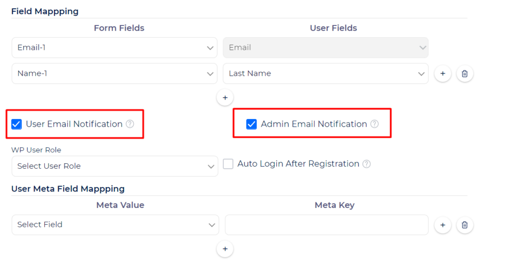 Registration Integration with Bit Integrations - User Email Notification and Admin Email Notification