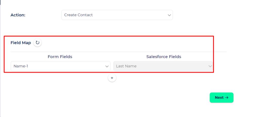 Salesforce Integration with Bit Integrations - Field Mapping
