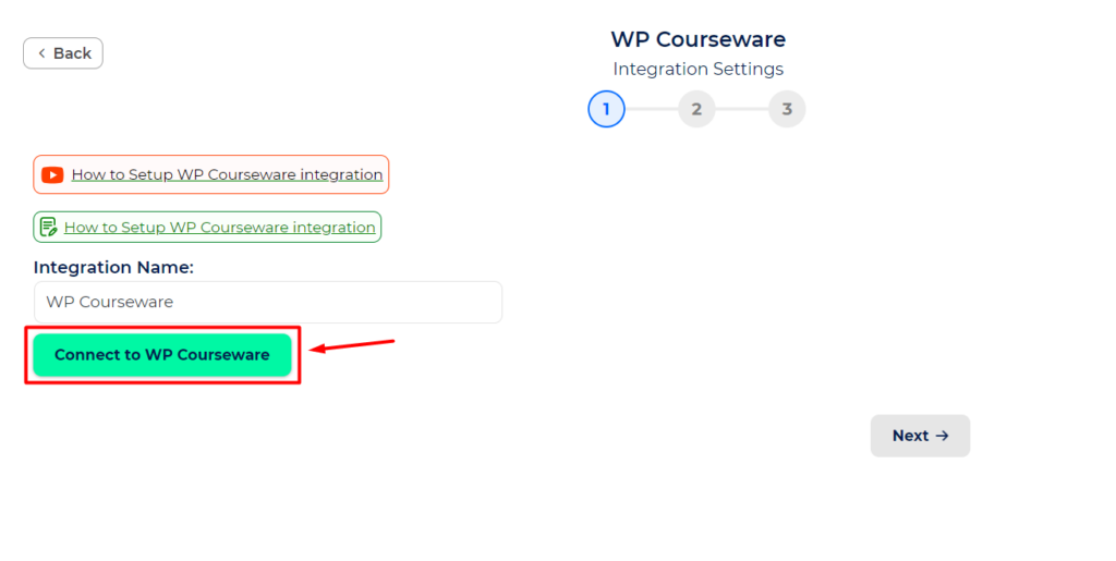 WP Courseware integration with Bit Integrations - connect to WP Courseware