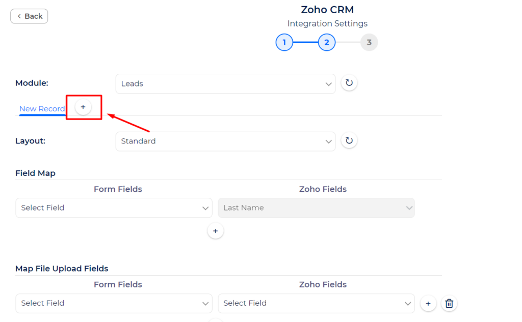 Zoho CRM Integration with Bit Integrations - add related list