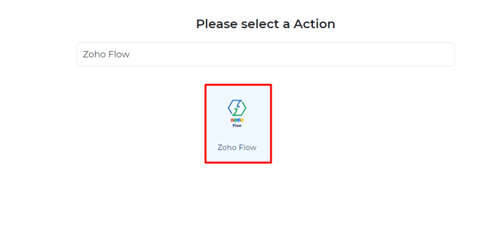 Zoho Flow Integration with Bit Integration - Zoho Flow