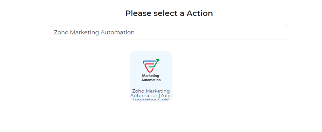Zoho Marketing Automation Integration with Bit Integrations - Zoho Marketing Automation