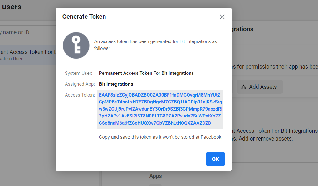 created-generated-token
