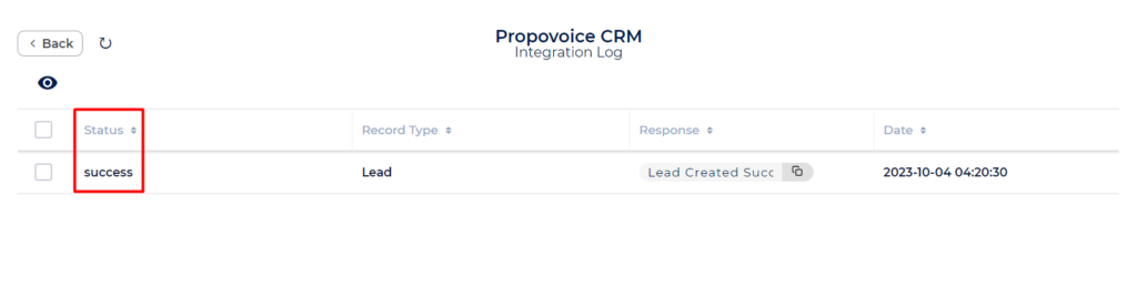 Propovoice CRM Integrations success