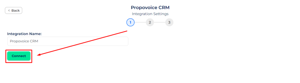 Propovoice CRM integrations connection