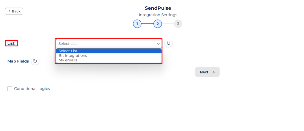 SendPulse Integrations mailing list