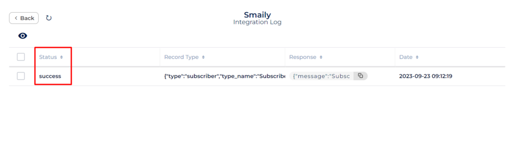 Smaily Integrations is success