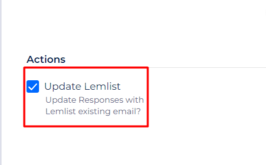 lemlist integrations update response
