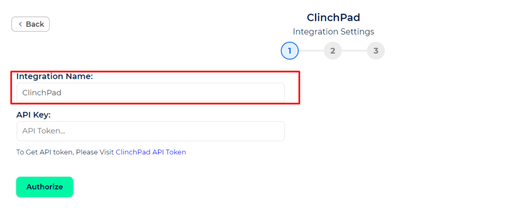 ClinchPad Integrations Name