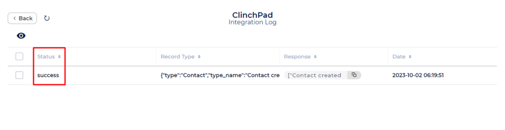 ClinchPad Integrations success