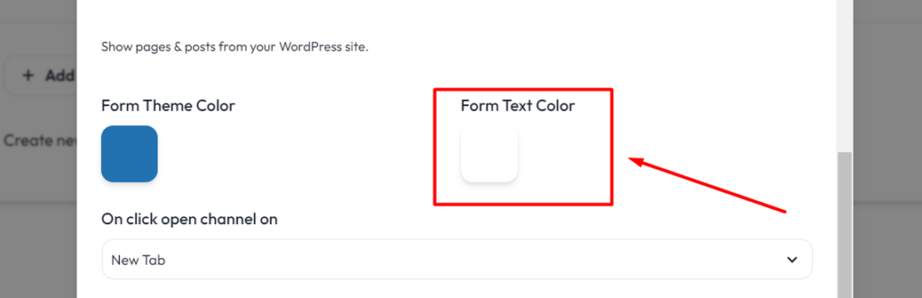 WP Search Form Text Color