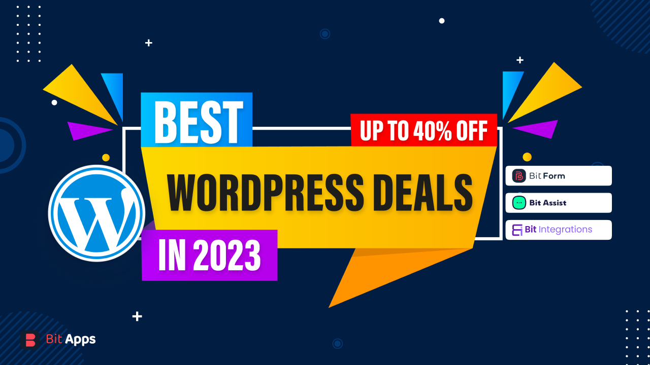 Best WordPress black Friday Offer flat 40%.