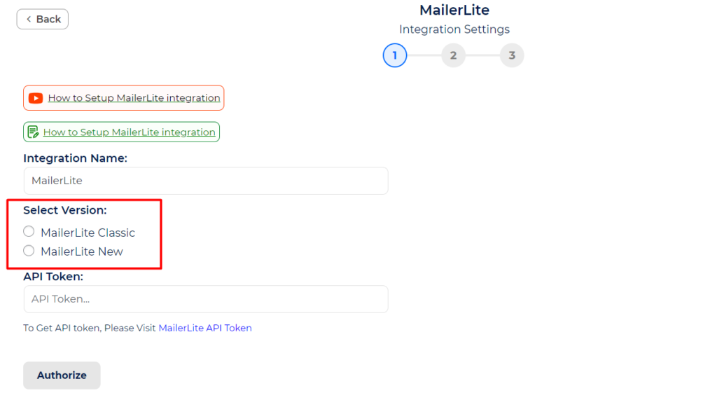 MailerLite Integration with Bit Integrations - Select Version