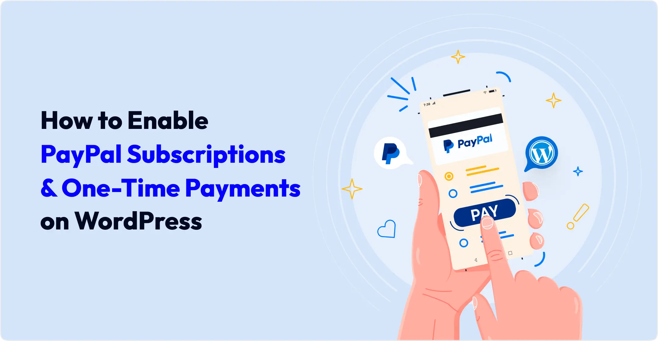 Set Up PayPal Subscriptions on WordPress Form