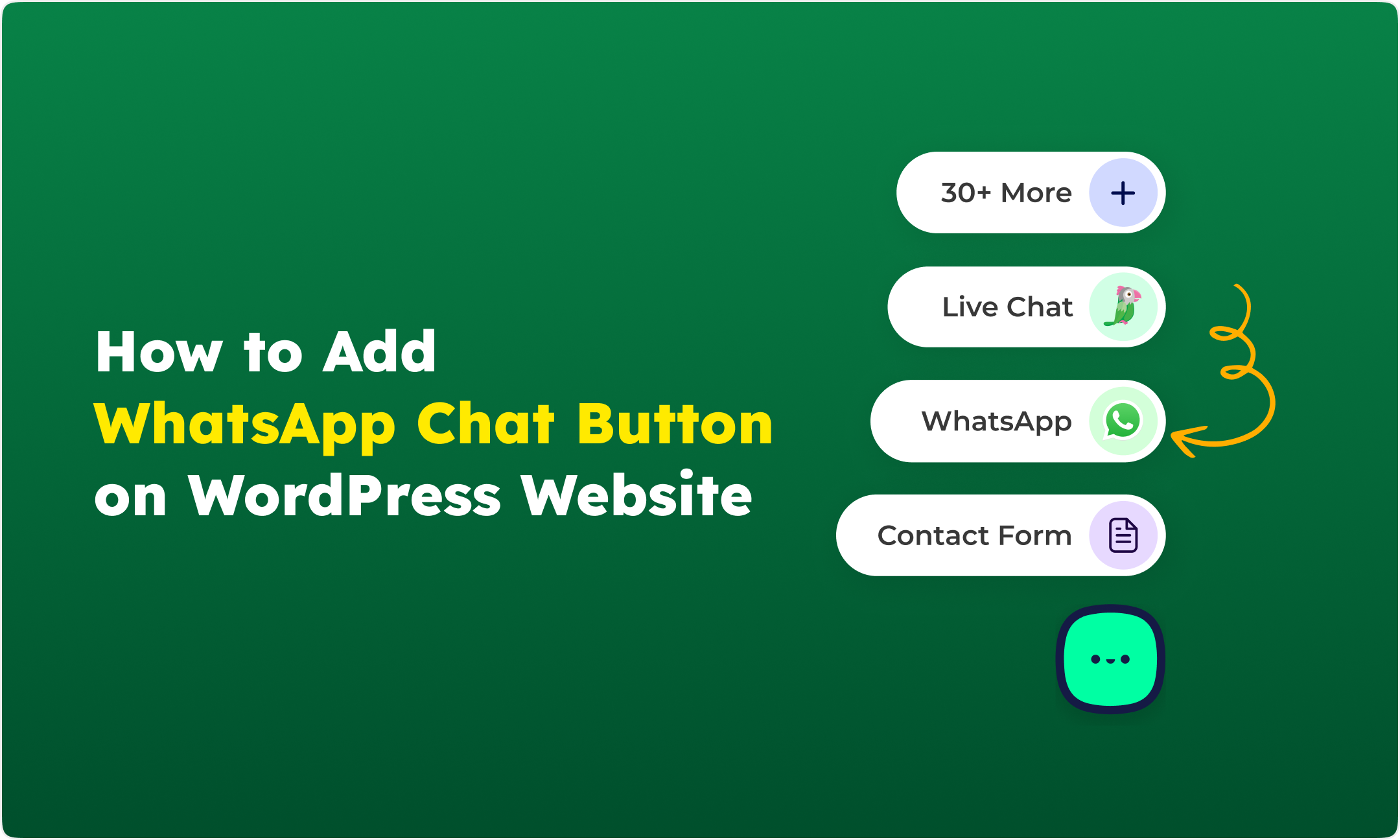 Add WhatsApp chat button on WordPress website