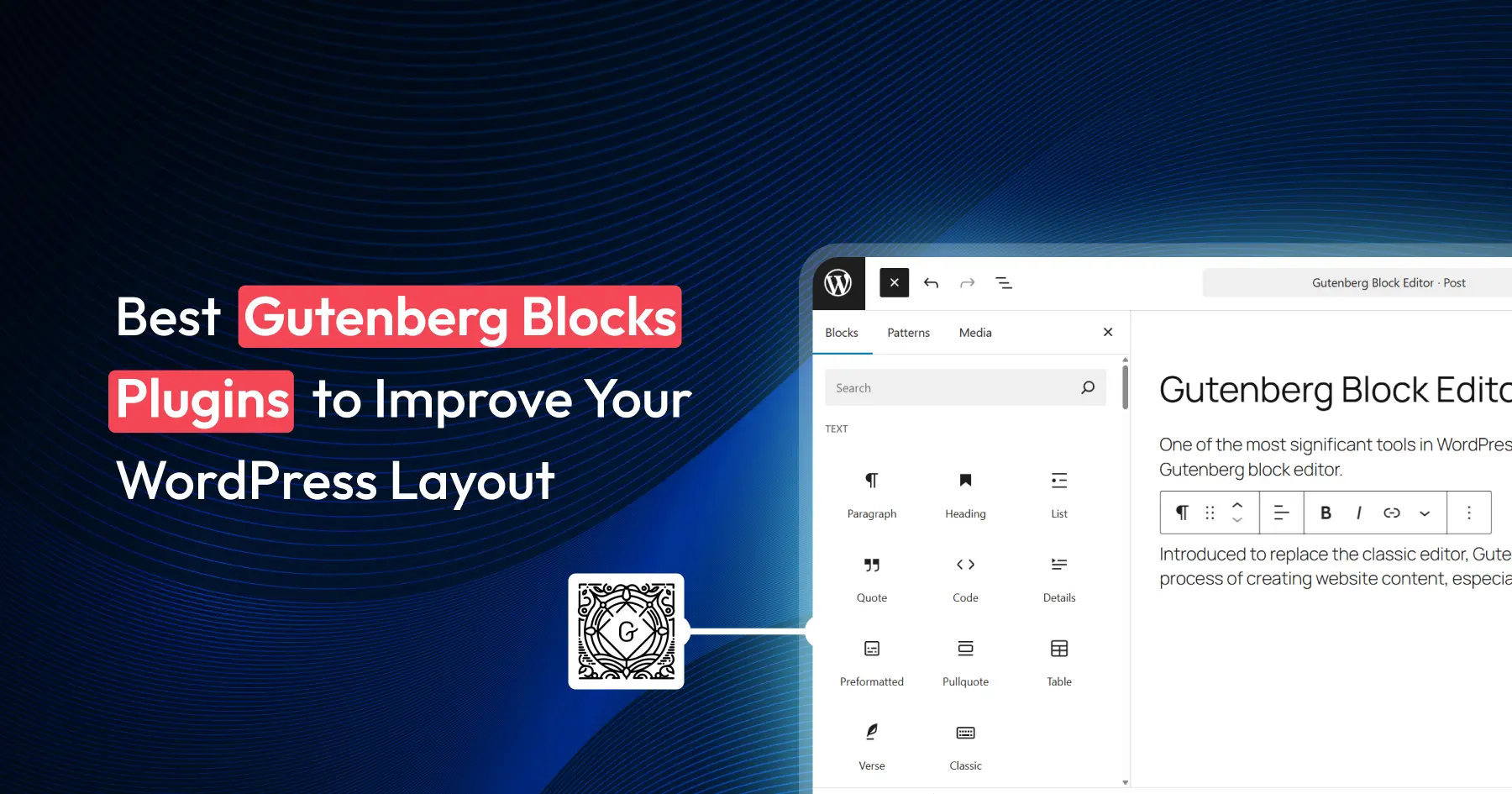 Best Gutenberg block plugins