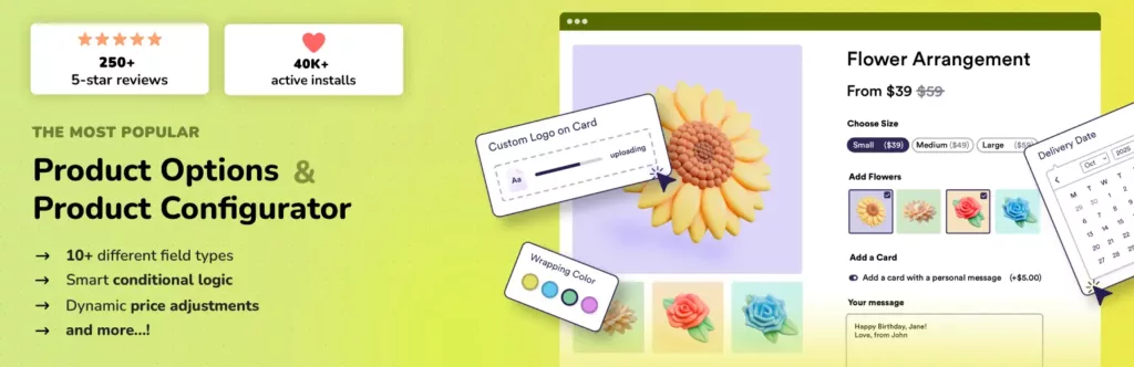 Advanced Product Fields Product Addons for WooCommerce