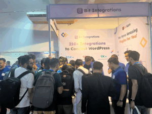 WC sylhet BI booth crowd